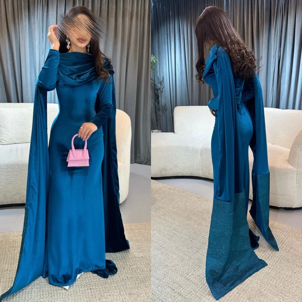 

Customized Exquisite Simple Matching Sexy Fashion Chiffon Column High Collar Long Dresses Quinceanera Dresses Classic Retro Eleg