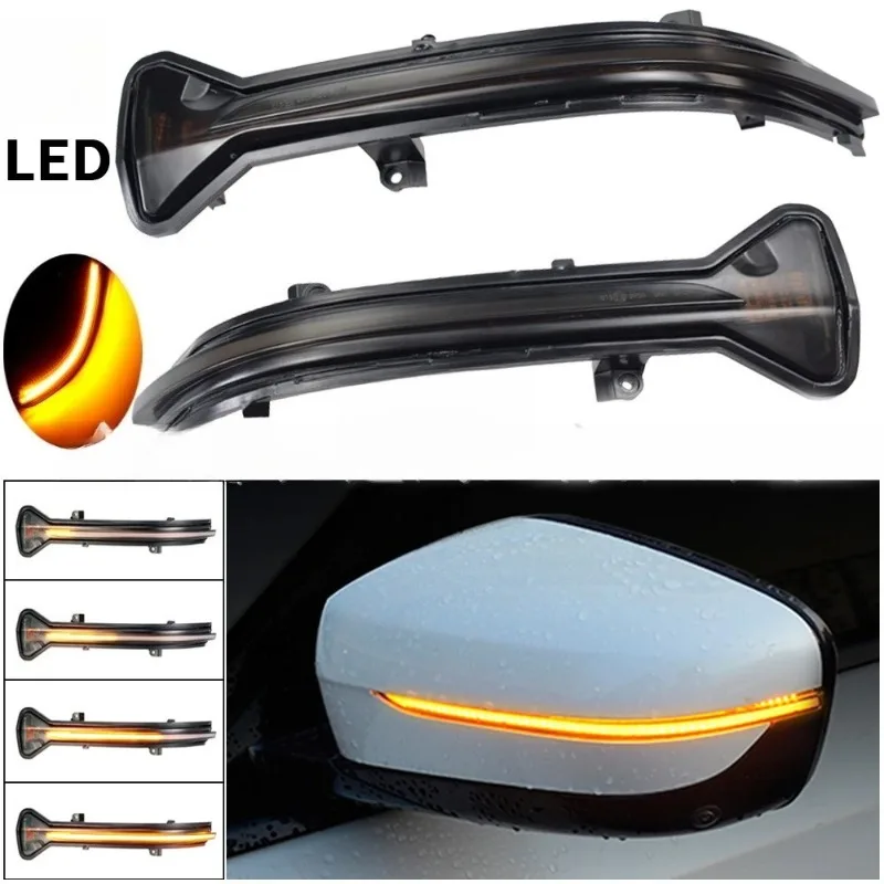 ل BMW 2016-19 G30 G31 G32 G11 G12Wing مرآة مؤشر مصباح بدوره مصباح إشارة اكسسوارات السيارات 51167414649 51167414650 الساخن