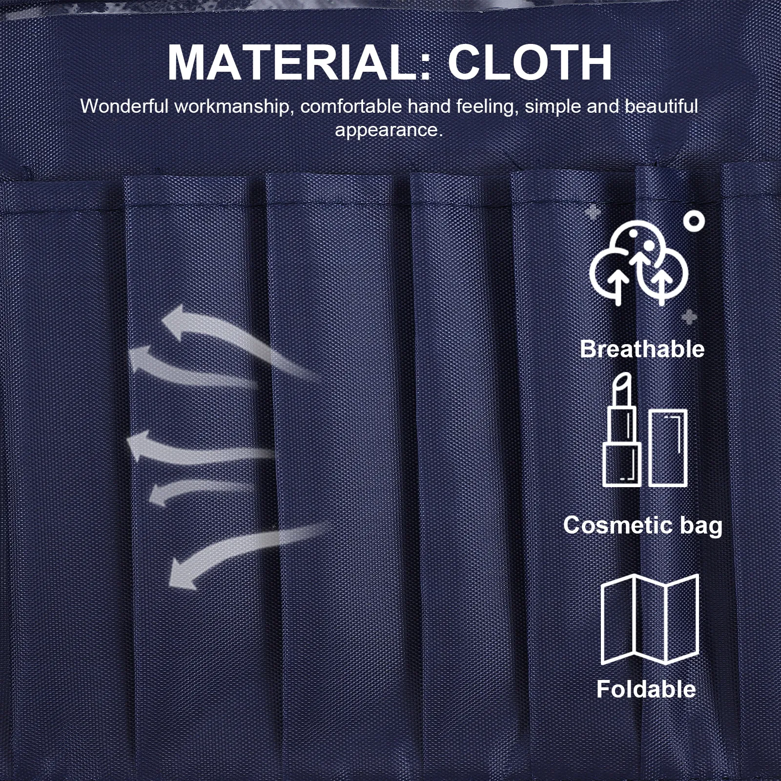 Bolsa Organizadora de Pincéis de Maquiagem Dobrável, Suporte Portátil para Pincéis, Bolsa de Viagem com Rodinhas, Bolsa de Maquiagem Portátil