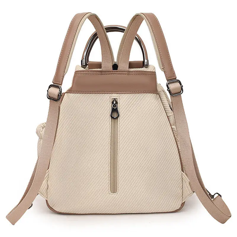 2026 new minimalist trendy backpack with large capacity waterproof design for women's commuting comfort