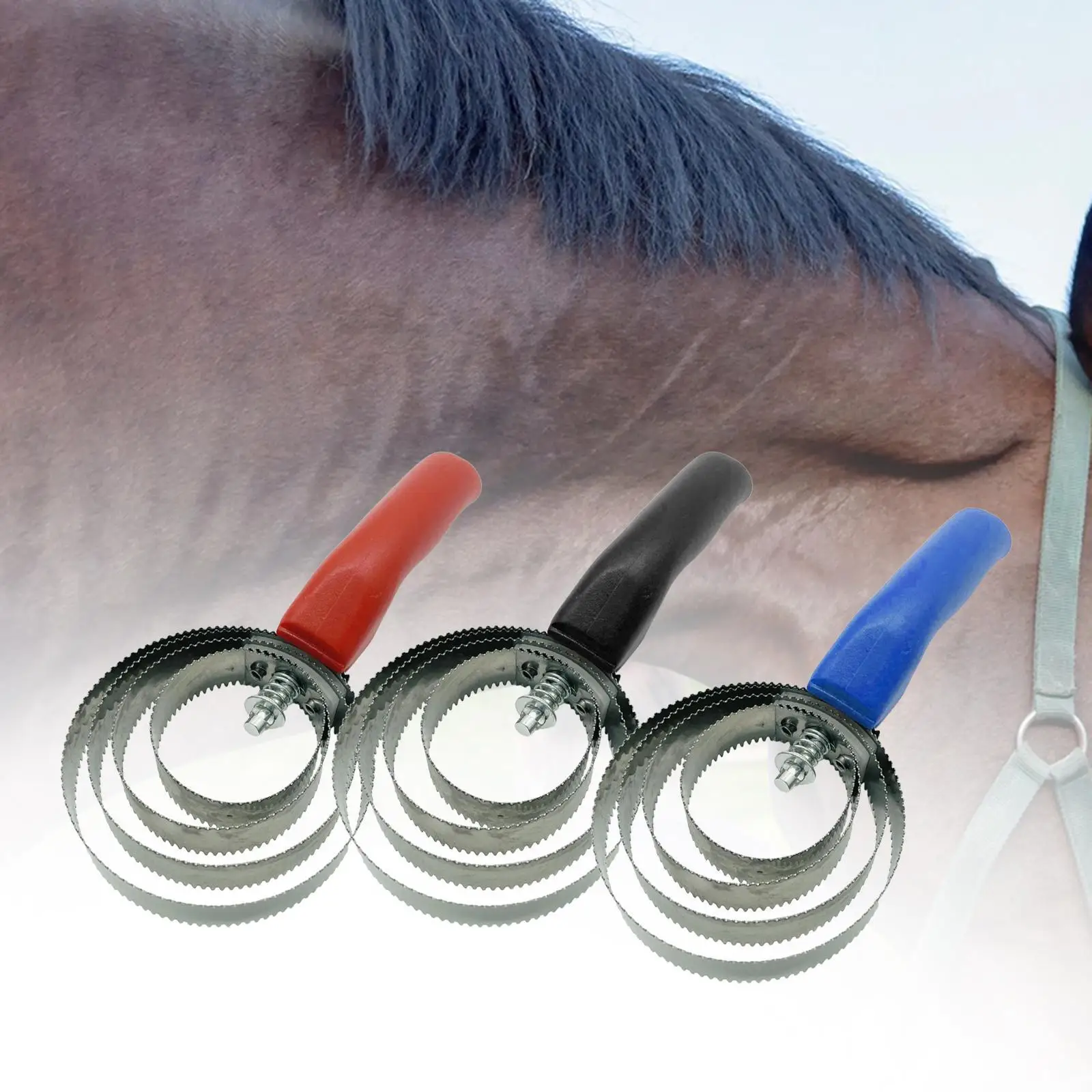 

Двусторонняя металлическая щетка-гребень из нержавеющей стали для ухода за скотом, собаками, крупным рогатым скотом и лошадьми