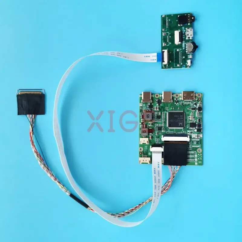 For CLAA140WB01 CLAA140WB11A Controller Driver Board Mini-HDMI USB-C 1366x768 LVDS 40 Pin Laptop Matrix TYPE-C 14