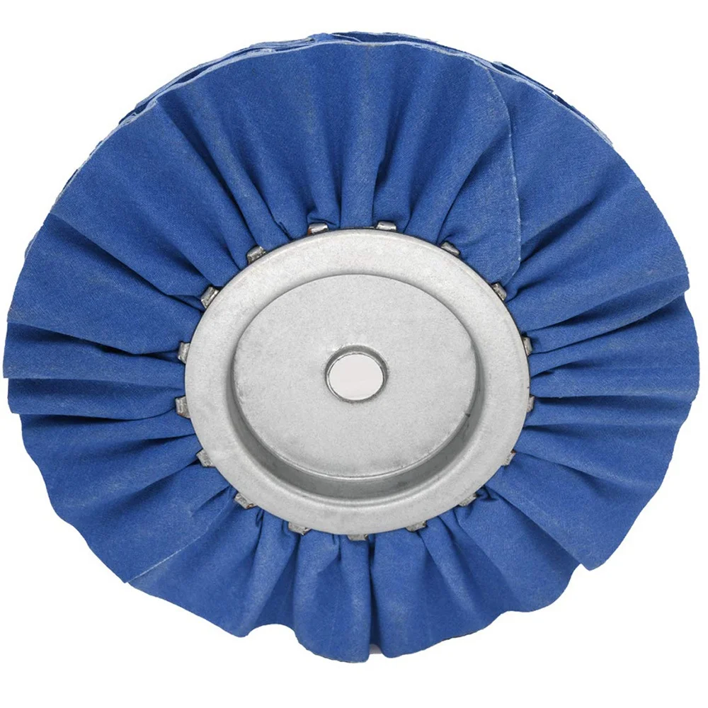 3PCS 8inch Airway Buffing Wheel,5/8inch Arbor Hole,16 Ply Fine,Medium,Coarse Polishing for Angle Grinder Mirror Finish