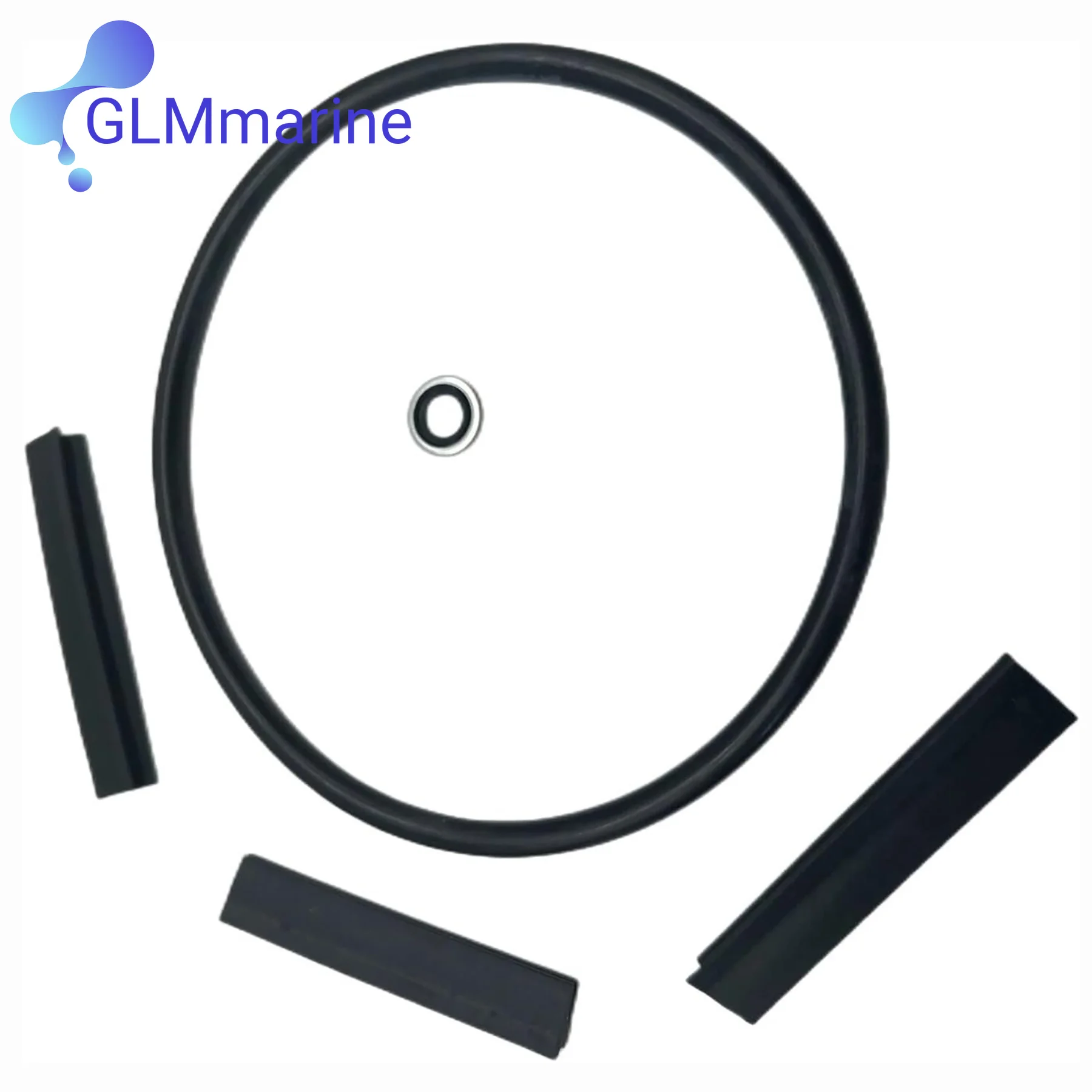 Heat Exchanger Gasket Seal Kit Compatible with Volvo Penta AD31 AD41 TAMD31 TMD31 KAD42 KAD43 KAMD44 Engines 3586706 3580886 image 5