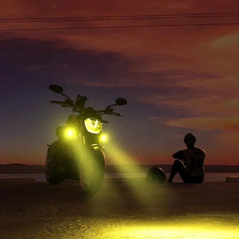 Motorcycle Auxiliary Spotlight Waterproof Motorcycle Headlight LED Lights for Motorcycle Headlight