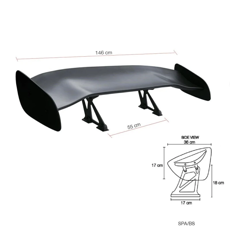 

Rear Trunk Spoiler Wing Premium Automotive Accessory Enhanced Aerodynamics