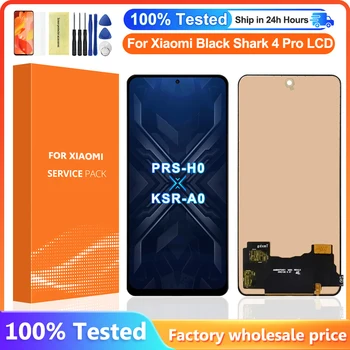 W 100% przetestowany wyświetlacz LCD Xiaomi Black SharK 4 Pro z ramką do ekranu dotykowego Black Shark 4 4Pro PRS-H0 KSR-A0