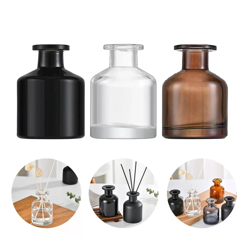 

1 шт., 50 мл, домашний диффузор, бутылка, подарки для вечеринки, стеклянный контейнер, диффузор с тростями, бутылка эфирного масла, диффузоры для масла, палочки