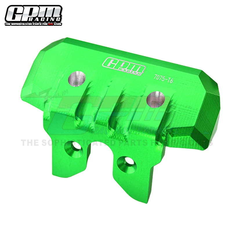 GPM 7075 Aluminum Front/Rear Bumper 9535# 9536# For TRAXXAS 1/8 4WD SLEDGE MONSTER RC Parts