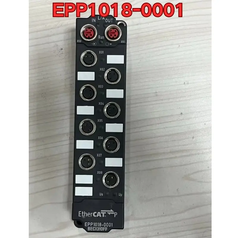 

Second-hand PLC module EPP1018-0001 function test is normal