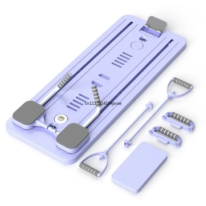 For Multifunctional Abdominal Trainer Automatic Rebound Abdominal Wheel Pilates Board Home Body Workout Fitness Equipment