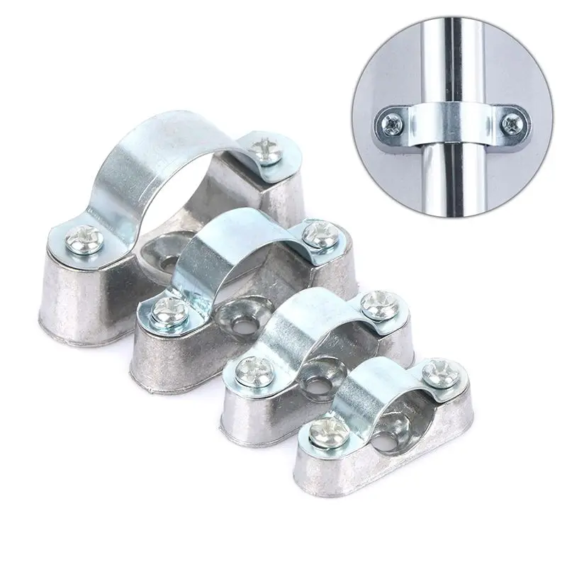 10PCS 20/25/32mm Stainless Steel Pipe Holder, Off-Wall Code, Saddle Clip, Pipe Clamp, Pipe Bracket, Fixed Clip Free Shipping