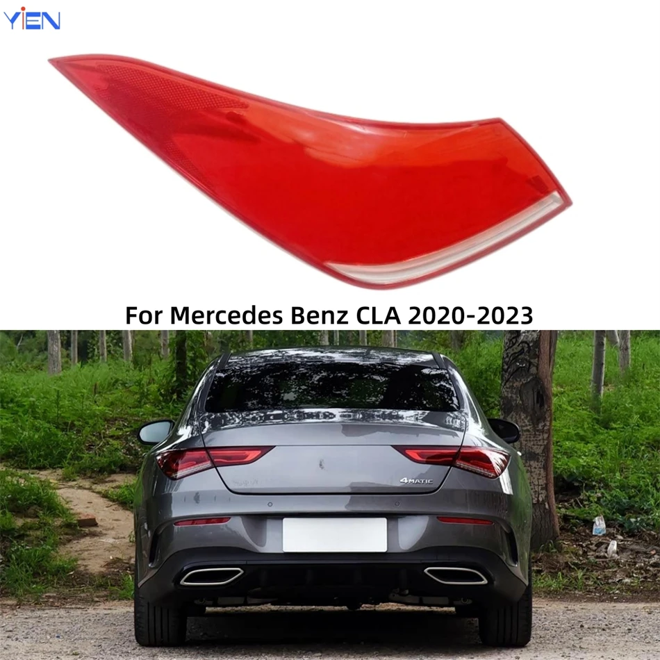 Acessórios para Luz Traseira do Carro Mercedes Benz W118 CLA 2020 2021 2022 2023, Gadgets, Capas de Lâmpada Traseira