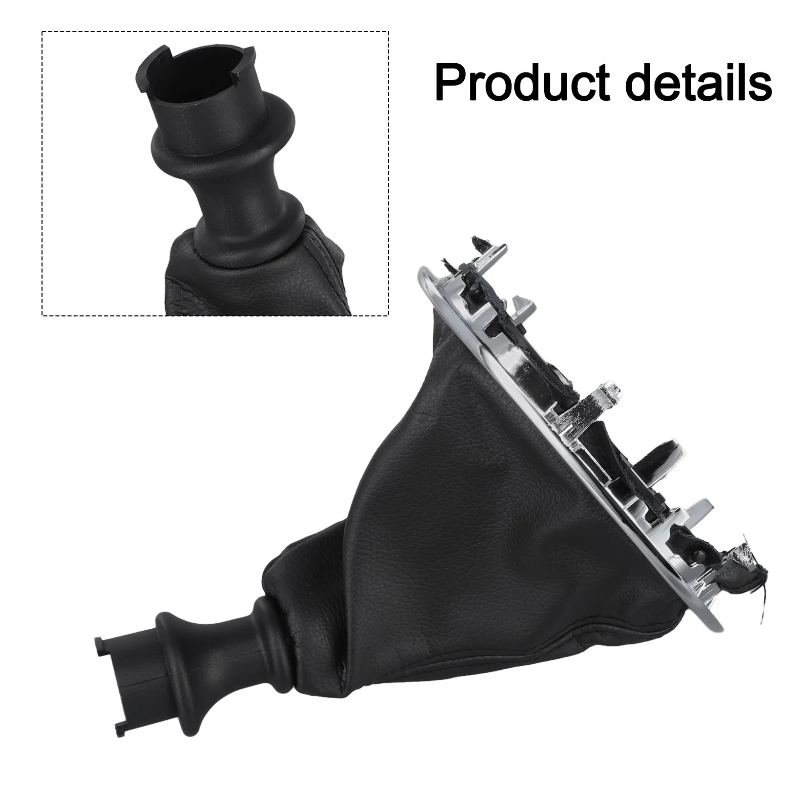 Leather Shift Boot Cover Compatible With Traffic III 2014-2019 Vivaro B 2014-2019 For Talento 2016-2020
