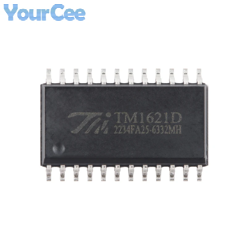 10pcs TM TM1621 TM1621D (TA2101B) Latest Version Of SOP-24 Memory Reflection And Multifunctional LCD Driver IC Chip