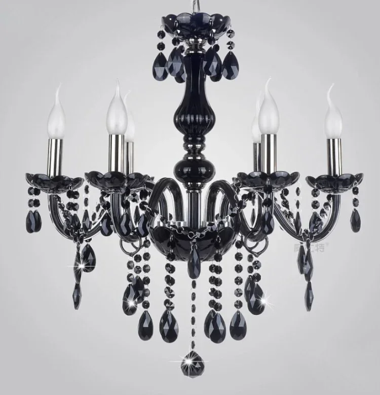 Modern Frete Gratis Hand Blown Crystal Chandelier Light Cristal Lustre Best selling in all countries ! (P CCLD8006-L6)