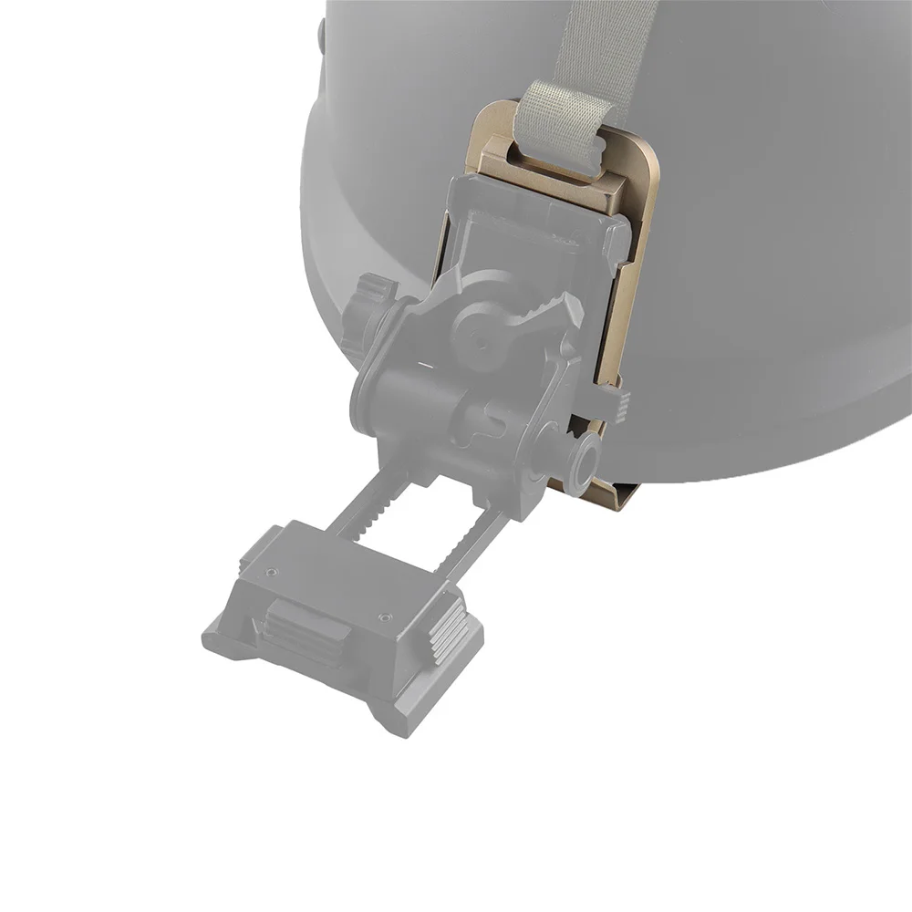 

PPT Mounts Airsoft Metal ACH MICH Helmet NVG PVS-7 14 NV Goggle Mount W Screw aluminum alloy Helmet Accessory OS24-0271