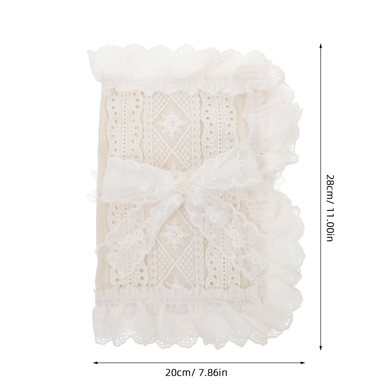 Cloth Book Cover Decorative Notebook Cover Practical Cloth Book Sleeve Book Protector (A5)