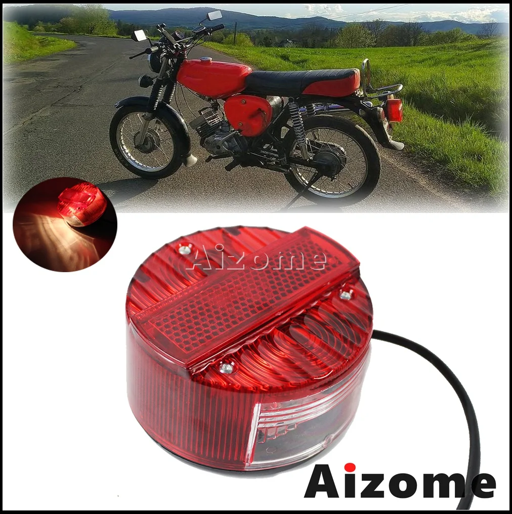 Motorcycle Rear Red…