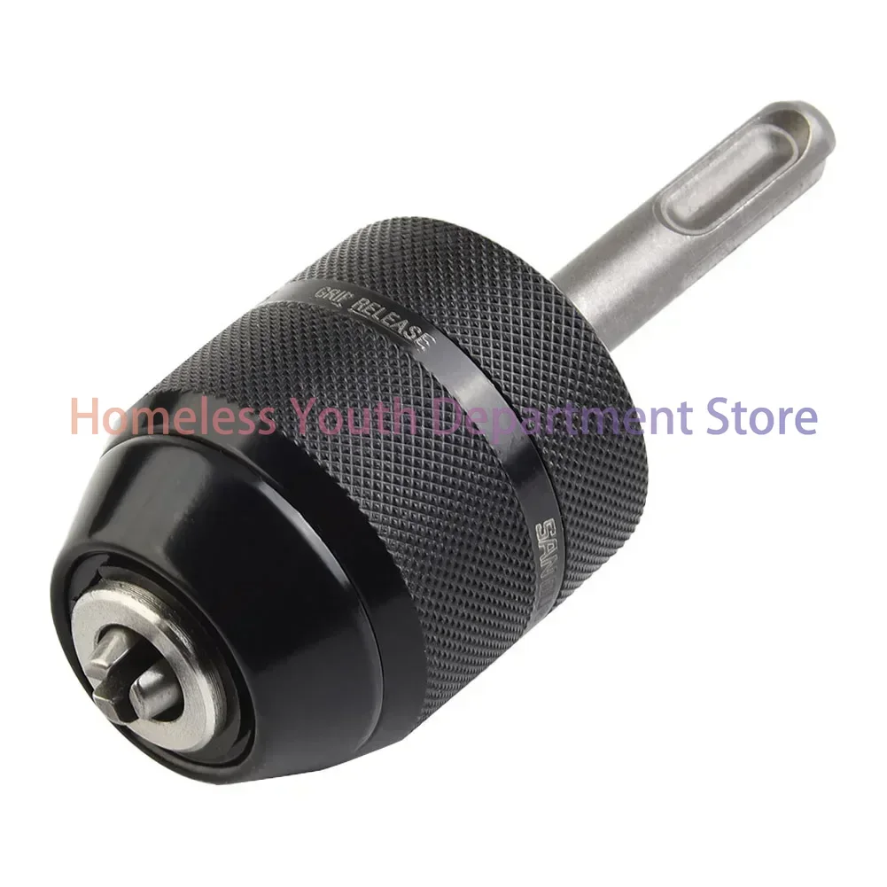 Drill Chuck &SDS Plus Adapter 3/8-24UNF 0.8mm-10mm Keyless Metal Drill Chuck With Quick Change Adapter Hand Tools