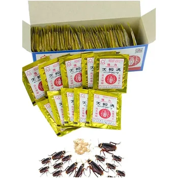 100Pcs 2% Cockroach Killing Baits Cockroach Powder Pest Repeller Trap Anti Ants Spider Effective Pest Control Products