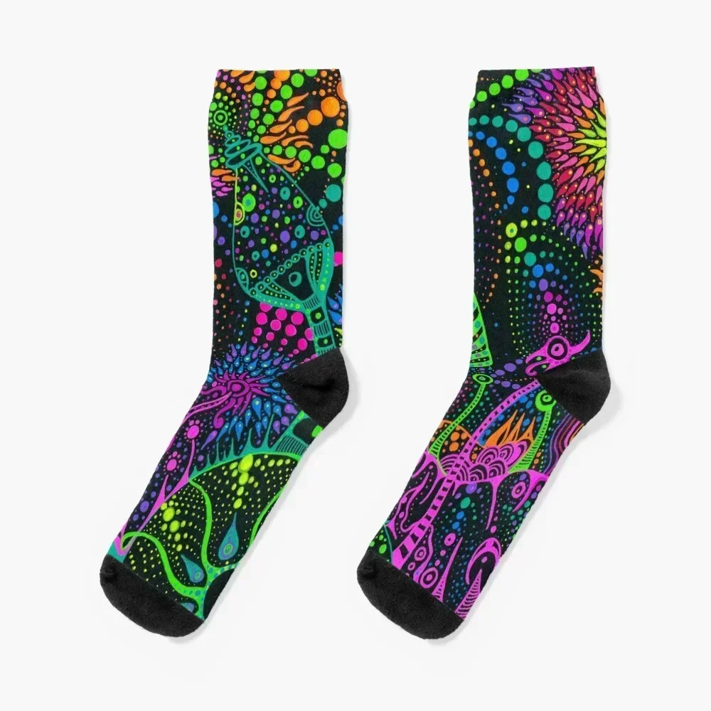 

Fantastic Fungi Feeling Socks football floral Socks Male Women's