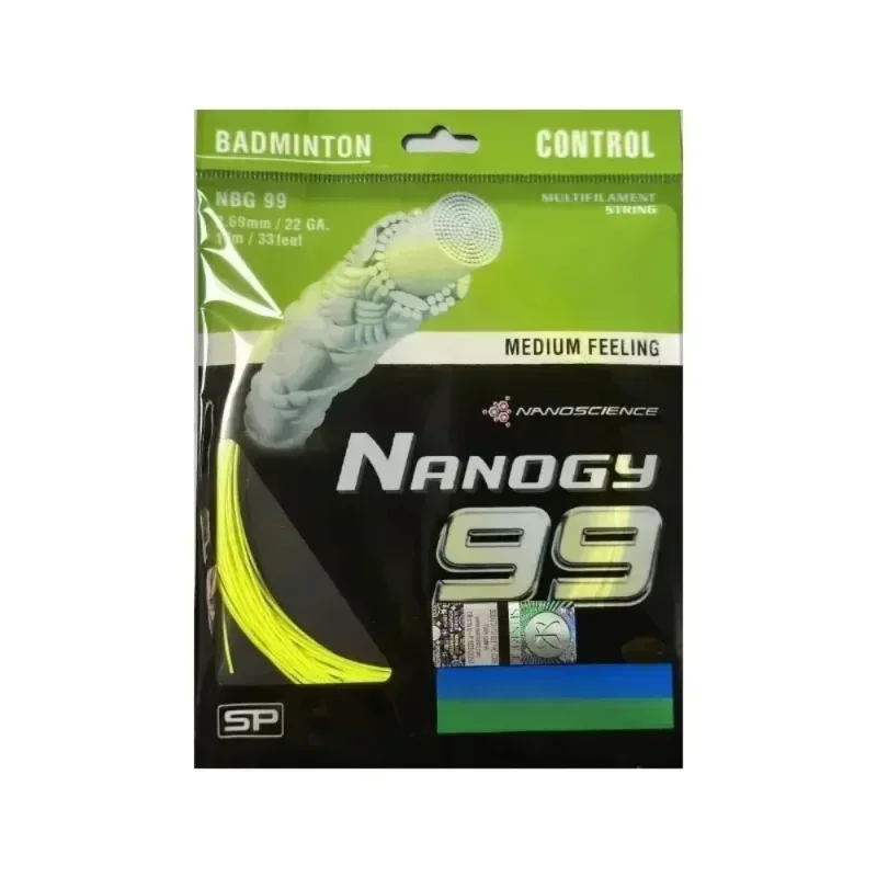 2025 YY Badminton Racket String  Nanogy NBG99 (0.69mm) Endurance Training Competition Professional Durable Wholesaled To Play