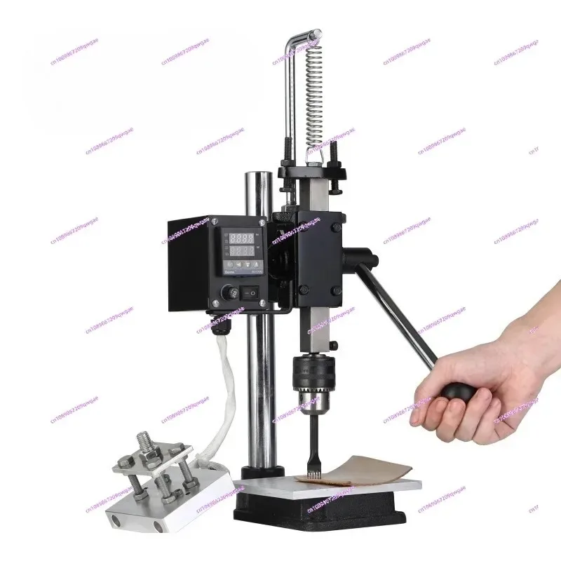 Desktop Manual Small Hot Stamping Machine - Embossing Function, For Leather (No Baking/Cutting)
