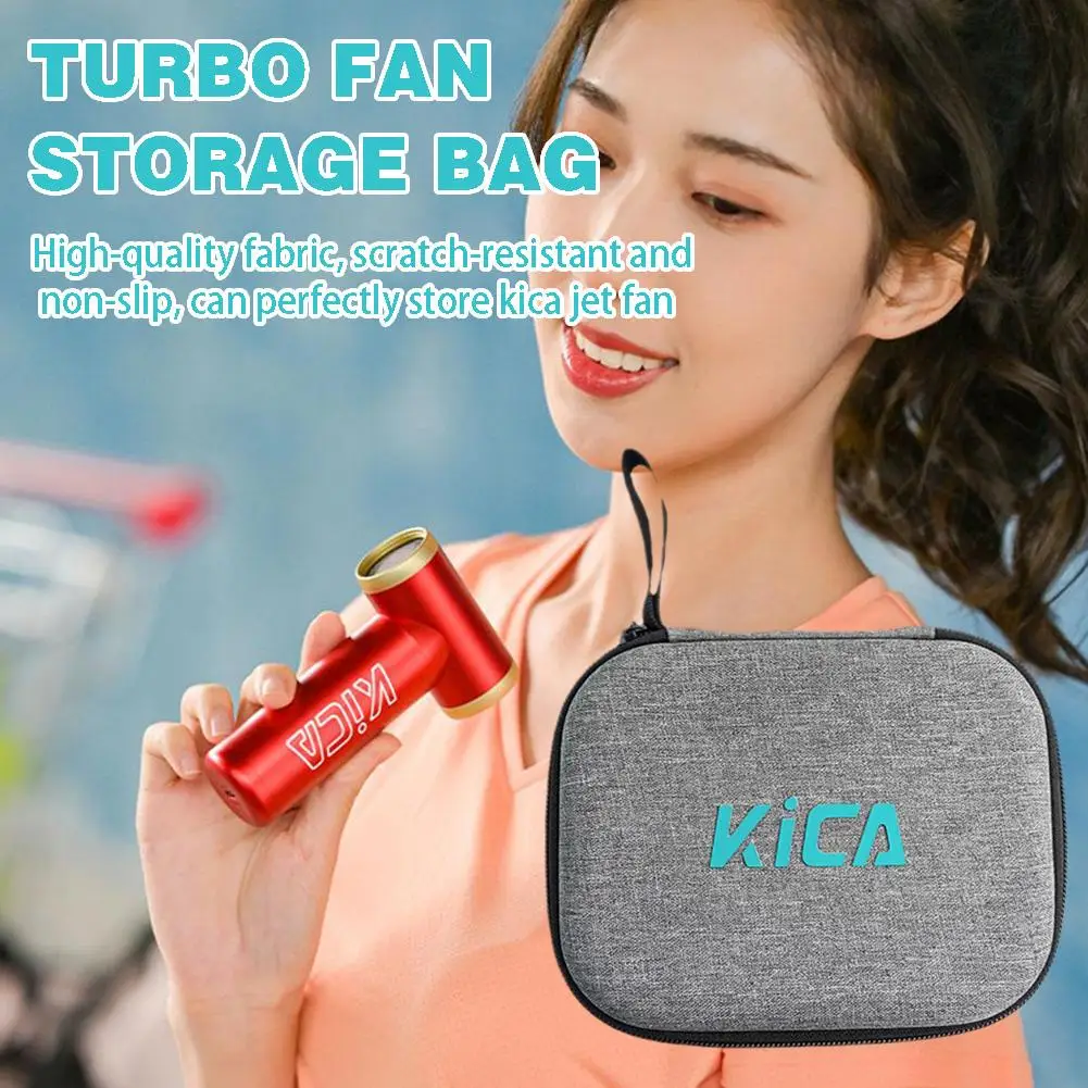 KICA 2 Generation Turbo Fan&storage Bag Rechargeable Electric Air Blower Compressed Air Duster For Computer PC Keyboard Camera