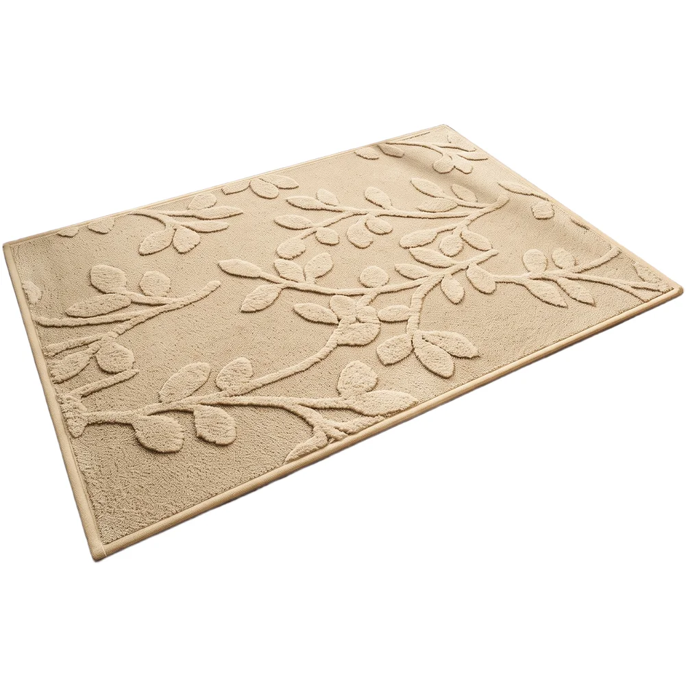 Bathroom Rug Absorbent Non Slip Quick Dry For Shower Mat Modern Minimalist 40x60cm Polyester Fiber Floor Mat Material