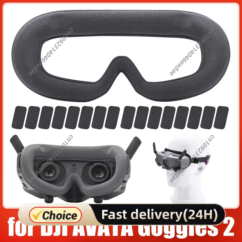 

Губчатая накладка на глаза для очков DJI Avata Goggles 2, маска для глаз для дронов, защита от просачивания света, подушечка для лица для очков DJI Avata Goggles