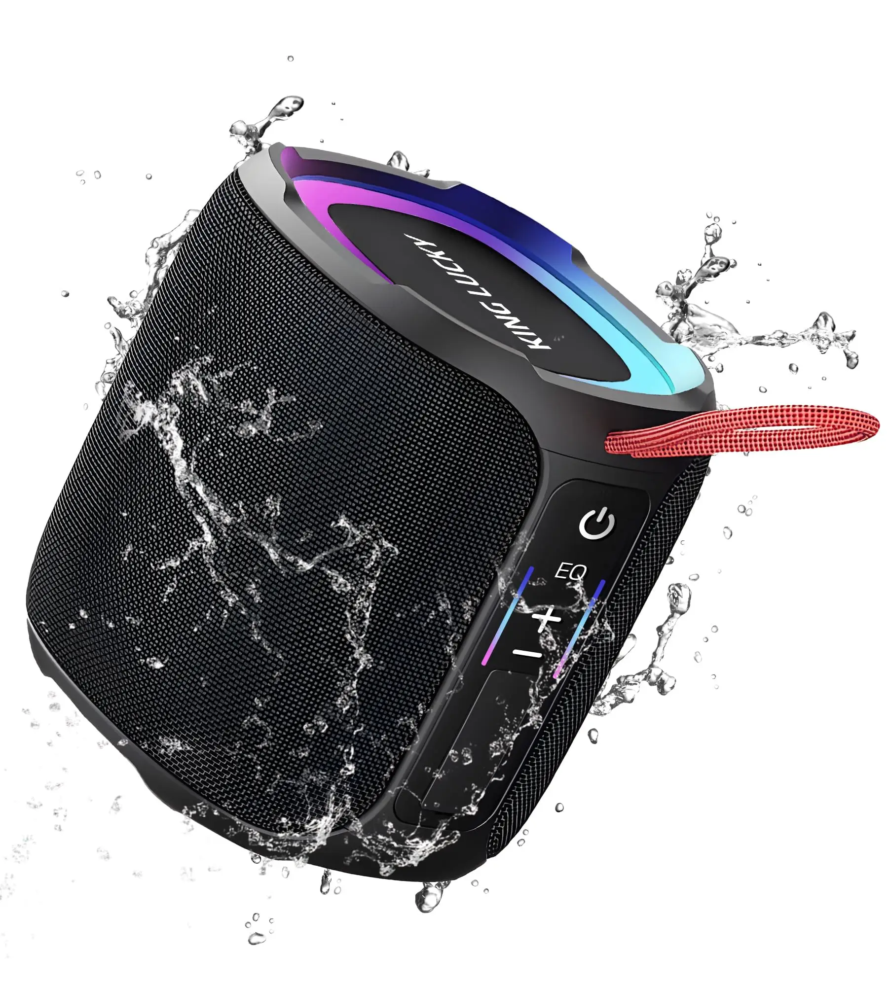 Kinglucky K50 Portable Wireless Bluetooth Speakers IPX7 Waterproof Outdoor Speaker with 30W Loud Stereo Sound Deep Bass 5000mAh