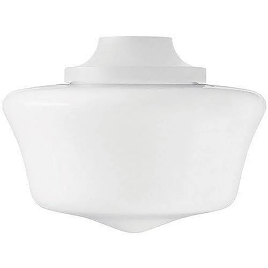 

Ceiling Fan Light Kit - Original Damp Rated Traditional Globe Finish Replacement Light Fixture for Bedroom Bathroom Kitchen or