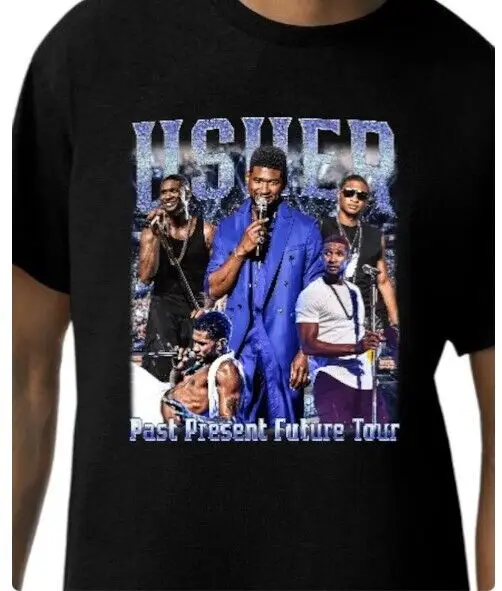 Usher 2024 Tour T Shirt New new best hot hot shirt