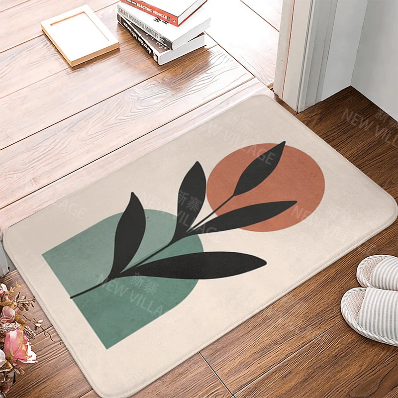 Anti-slip Bath Mat Bathroom Small Rug Shower Mat Home Decor Door Mat Kitchen Bedroom Entrance Room Mats boho abstract morandi