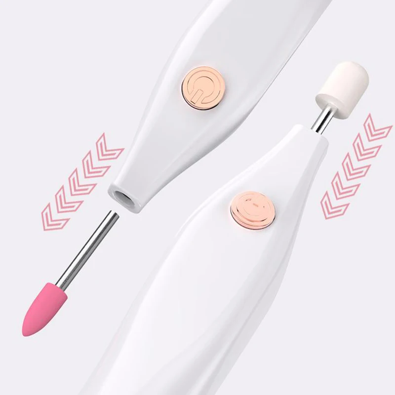 Mini elektrische manicure Art Pen Tools Elektrische nagellakboormachine Draagbaar voor gelverwijderaar Elektrische nagellakboor