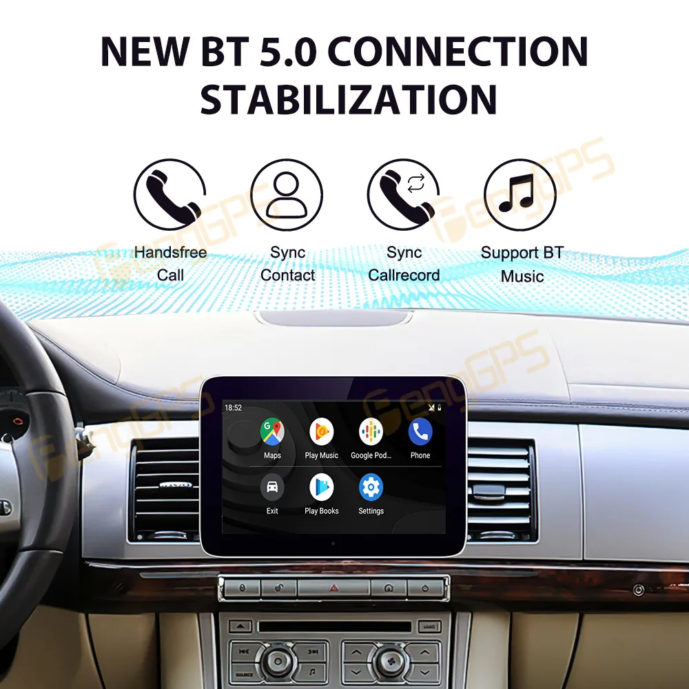 8.4''For Jaguar XF 08-18 Qualcomm Bosch Electric System Tesla Style Touch Car Screen Navigation Carplay Car Radio DSP BT 4G WIFI