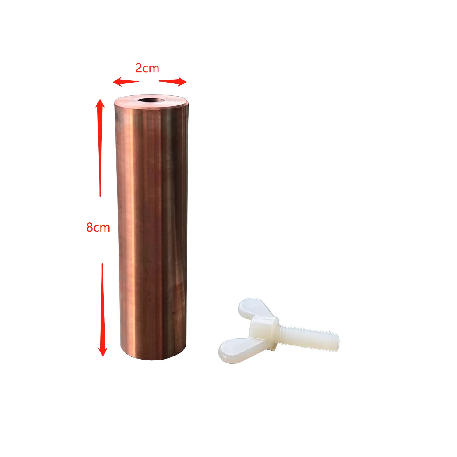 Replacement Copper Anode for Solar Pool Ionizer Purifier Water Filter Chlorine Free Purifiers