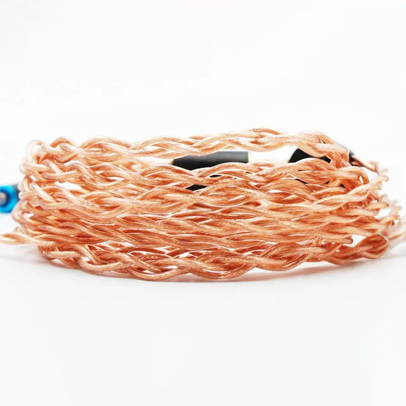 Penon Fiery Flagship MMCX/2Pin 0.78mm Single Crystal Copper HiFi Audiophile Earphone Replacement Cable IEM Upgrade Cable