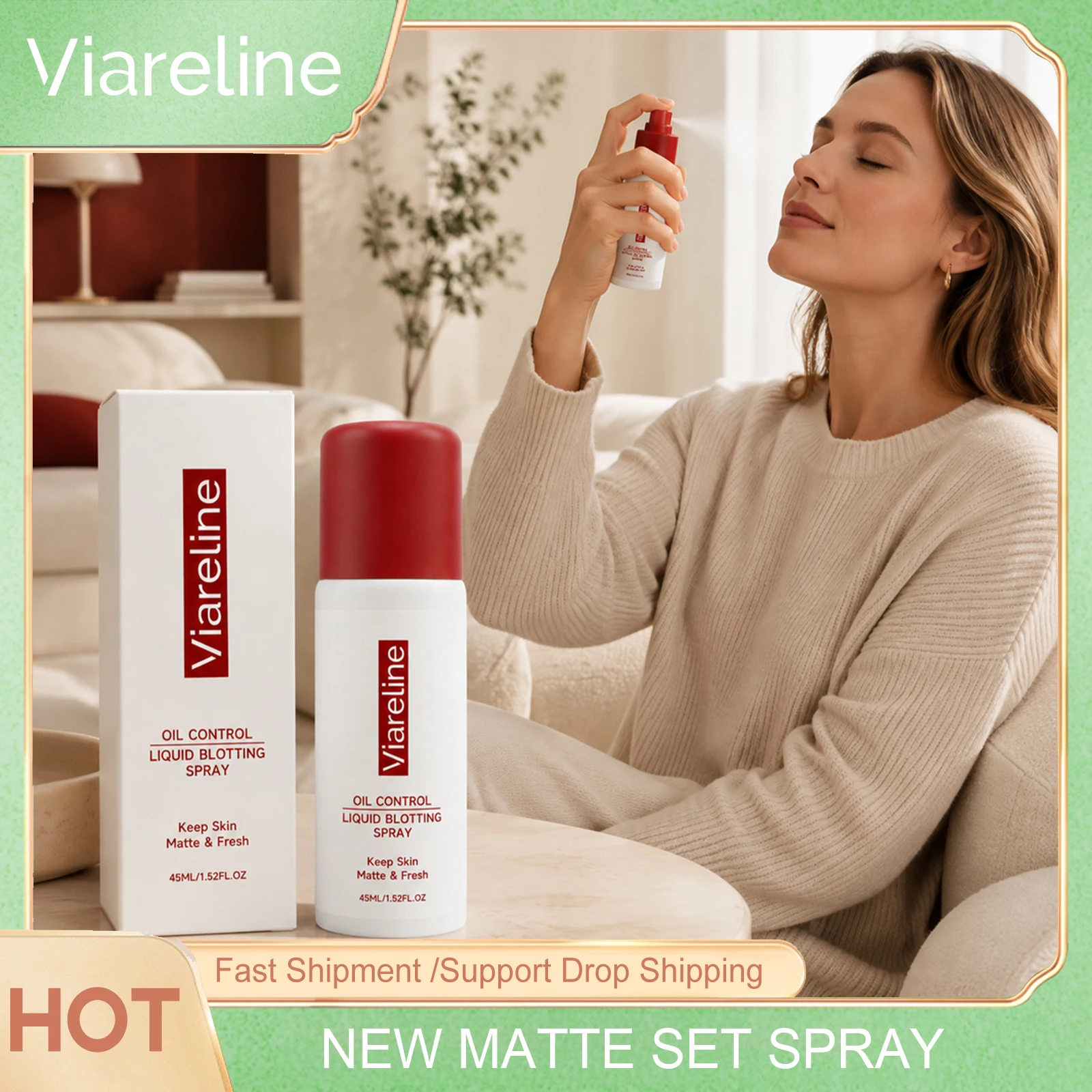 Makeup Setting Spray Long Lasting Ultra Fine Mist Fixer Hydrating Dry | Sweatproof For All Skin Type Face Make Up Setting Mist