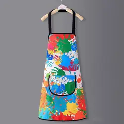 Children Painting Apron Sleevelet DIY Art Students Clothes Waterproof Kitchen Kindergarten Doodle Bib Apron Cleaning Tool