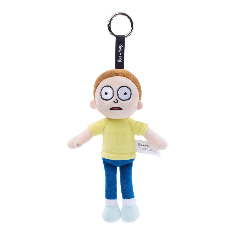 Hugkis Rick en Morty Pluche Hangende Pop, Leuke Knijpgeluiden, Trendy Speelgoed, Cadeau voor Fans