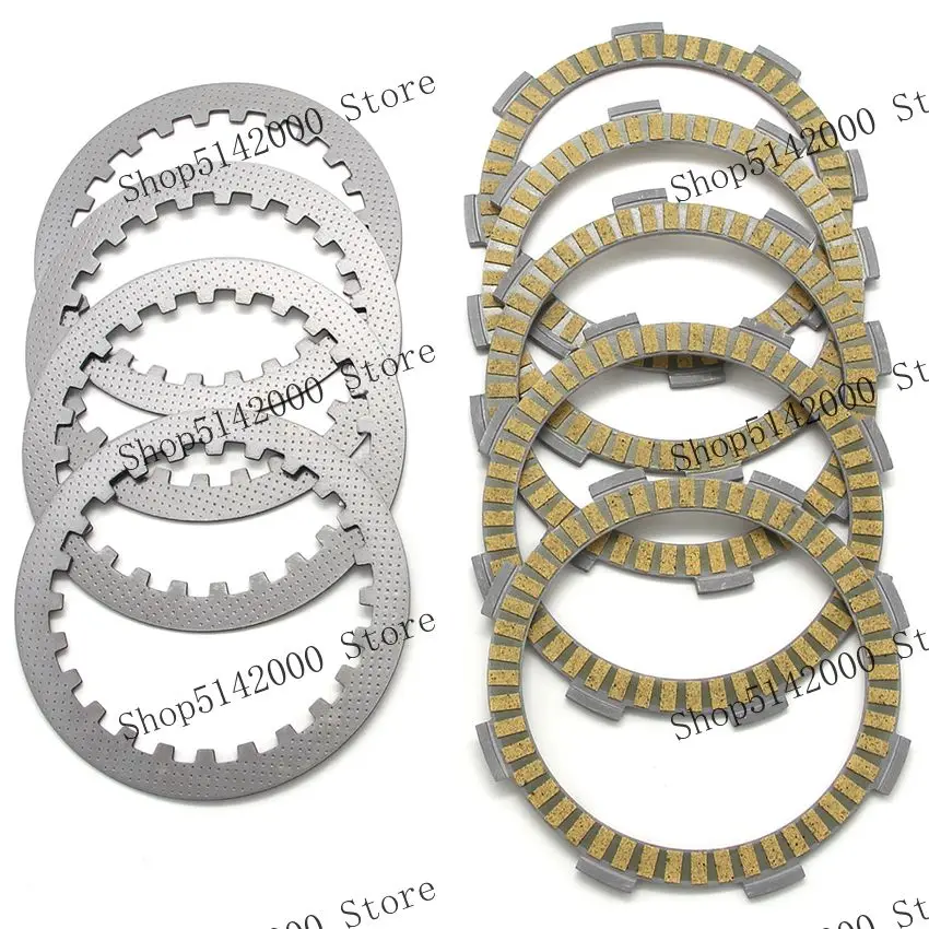 Motorcycle Clutch Friction Plates Disc Set For Honda XL185 XL200R ATC200 XD CD200 TA CM185 CM200 CTX200/CTX 200 A Bushlander 12V