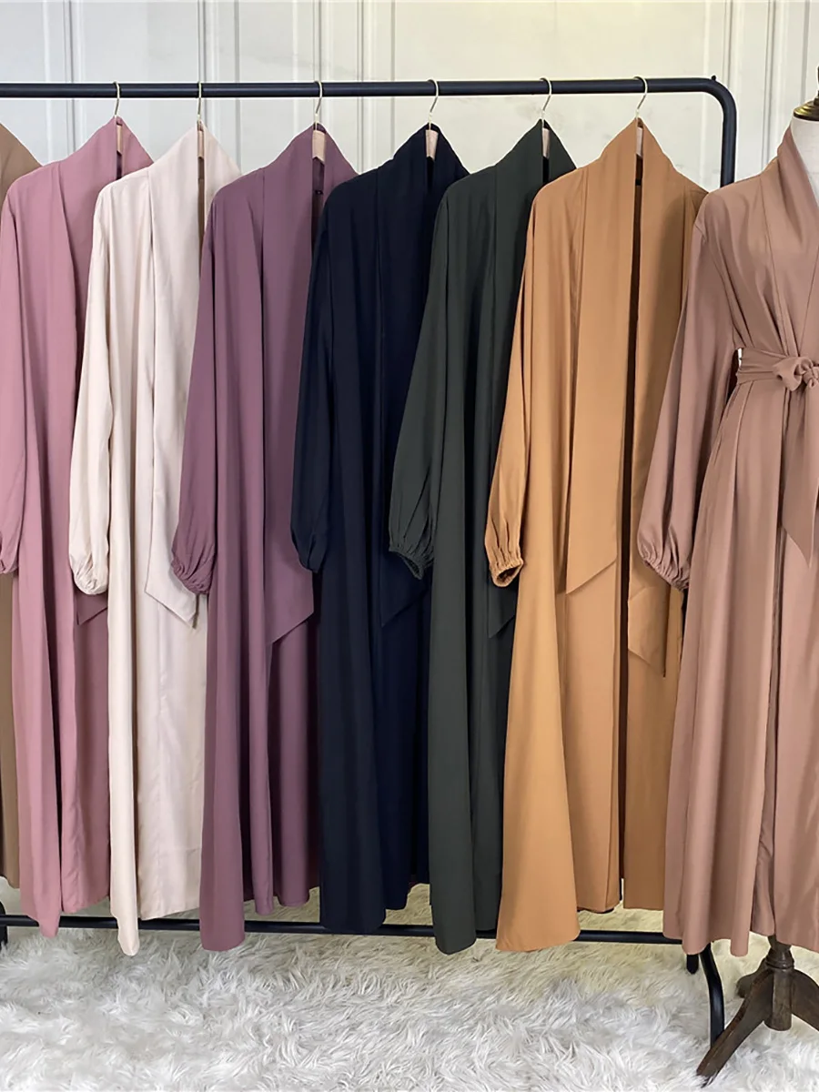 Modest Abaya Ramadan Dubai Robe Femme Musulmane Turkey Kaftan Islamic Clothing Muslim For Women Kimono Caftan Marocain Cardigan