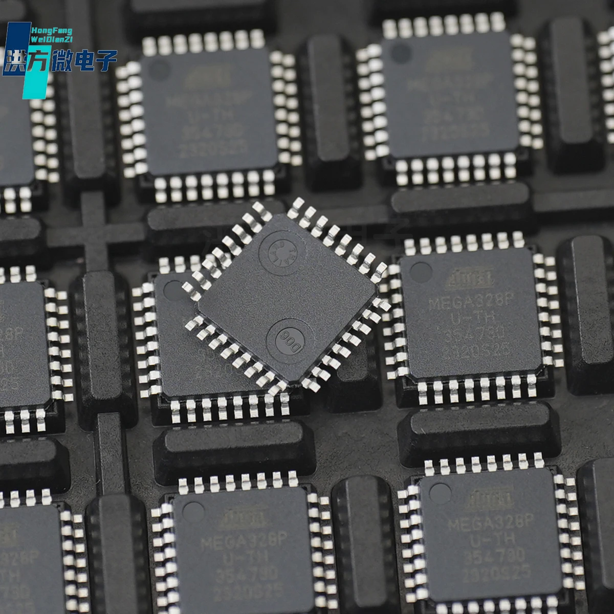 1-5PCS Origin(MCU/MPU/SOC) System Programmable Flash，1.8V~5.5V，23，AVR，32KB，20MHz，-40°C ~ 85°C（TA）。TQFP-32(7x7)：ATMEGA328P-AU