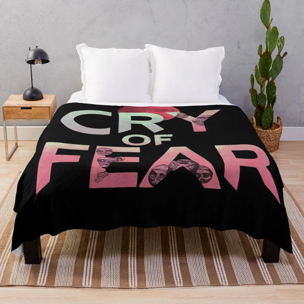 Cry of Fear Throw Blanket Blankets For Sofas Summer Sofa Blankets