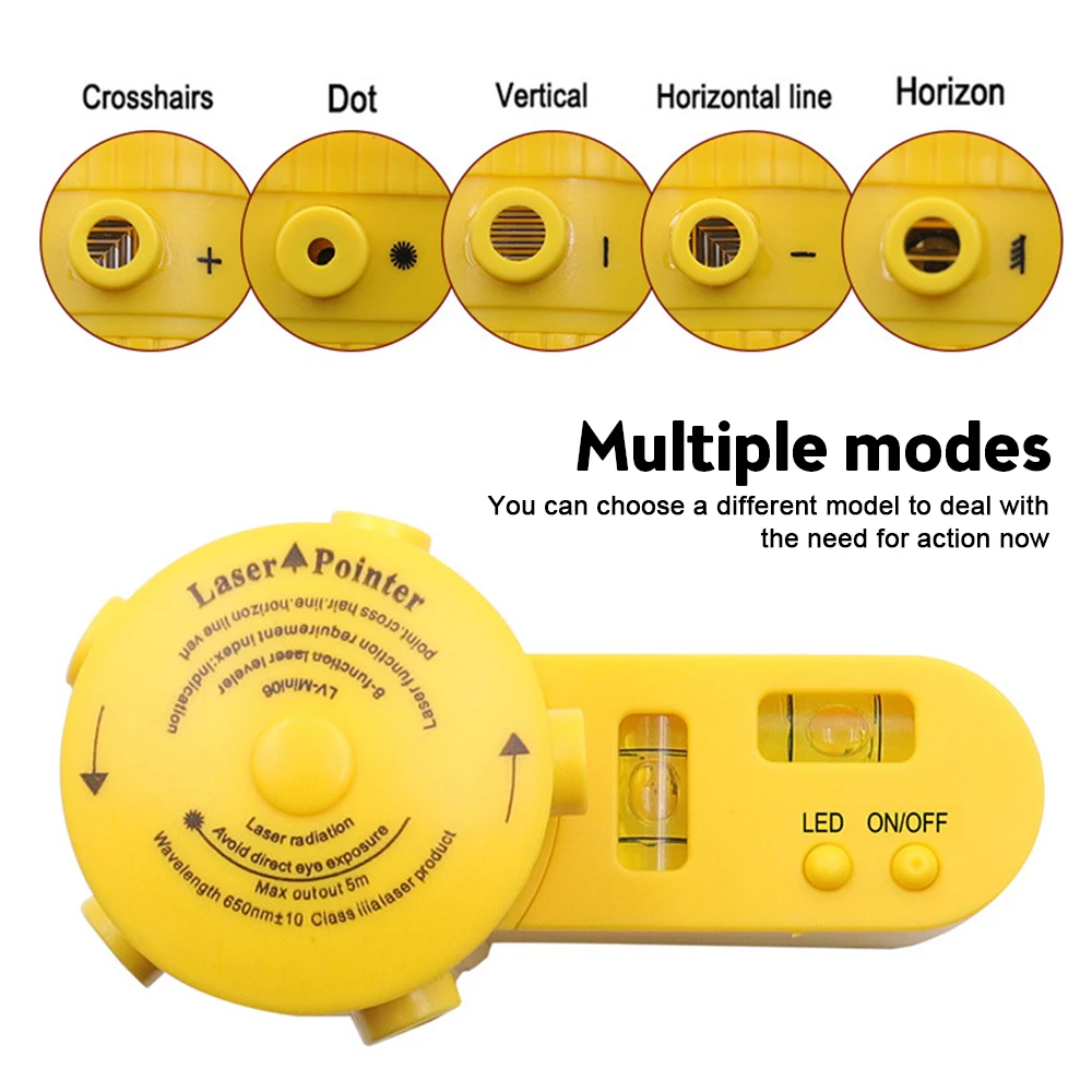 Multifunction Cross Line Laser Level construction tools 630nm-680nm green line Ertical Horizontal Equipment Measuring Tool