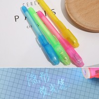 Luminous Light Pen Magic Purple 2 In 1 UV Graffiti Black Light Combo Drawing Invisible Ink Pen Child Learning Education Toys Hig