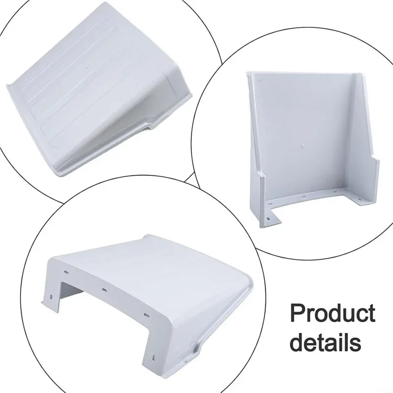 ABUO-Security Camera Cover Rain Shade Protective Roof Weatherproof ABS Housing
