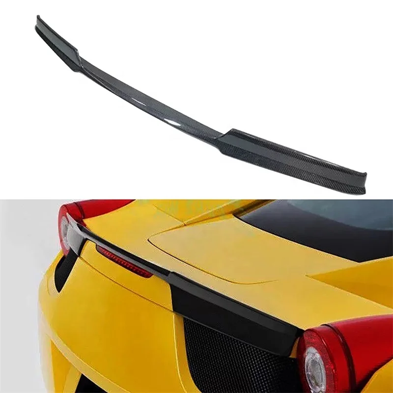 

SPC F458 V Style Carbon Fiber Rear Wing for Ferrari 458 Carbon Fiber Rear Spoiler for Ferrari 458 Tail Wing Car Accessories